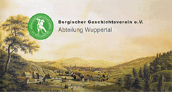 Desktop Screenshot of bgv-wuppertal.de